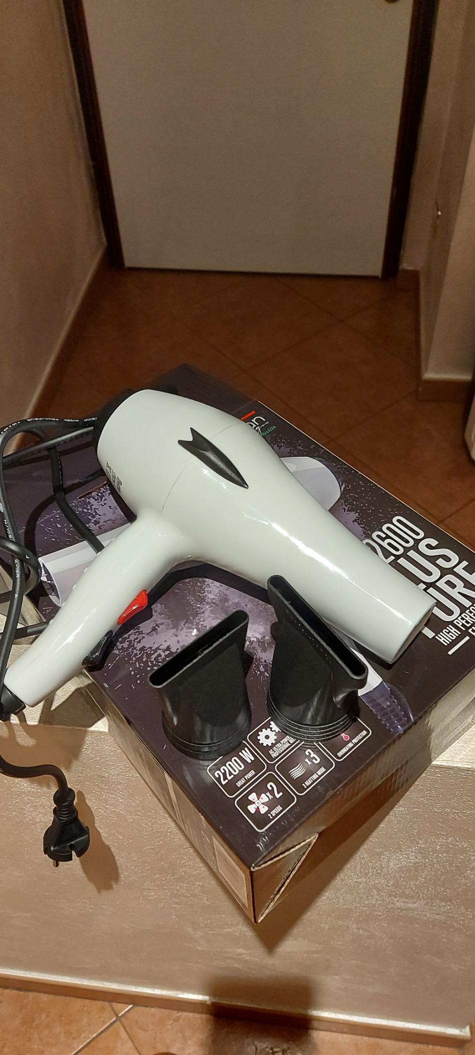 ID Italian Design phon professionale 2200W bianco aria fredda