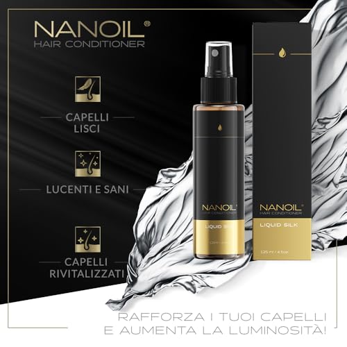 Nanoil Liquid Silk Balsamo Capelli Bifasico 125ml Seta