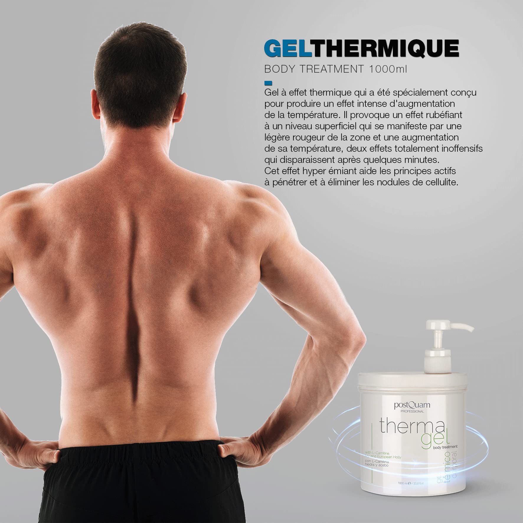 Postquam Sculpt Gel Corpo Termico Anticellulite 1000 ml