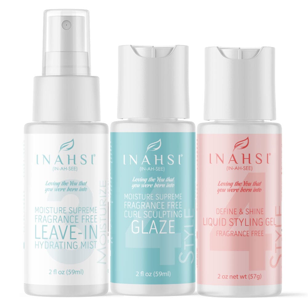 Inahsi Bundles Curls for Days Collection kit capelli 2oz ricci