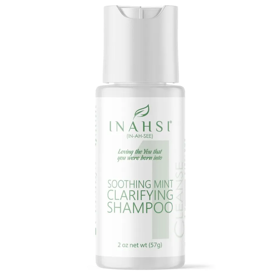 Inahsi Soothing Mint Shampoo Chiarificante 2 oz Menta Piperita