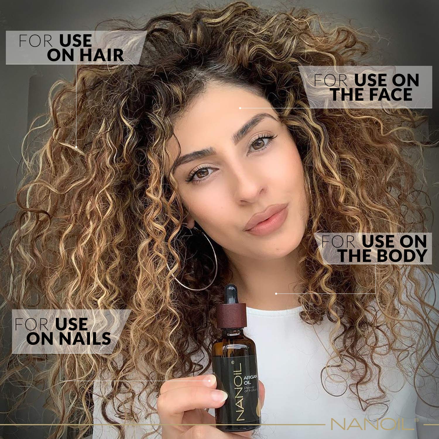 Nanoil Olii Olio Argan Viso Corpo Capelli 50 ml