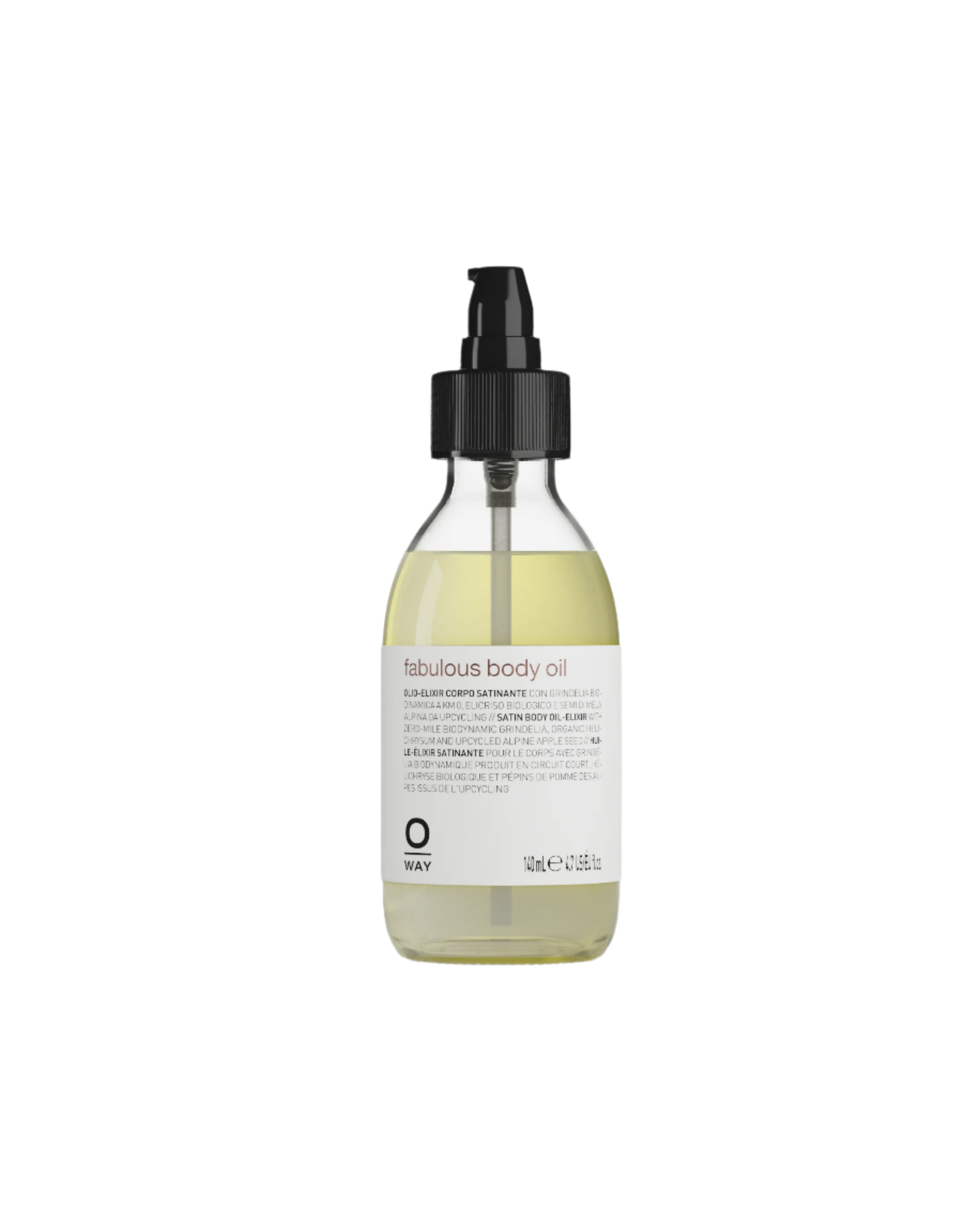 O-Way Body Care Fabulous olio corpo satinante
