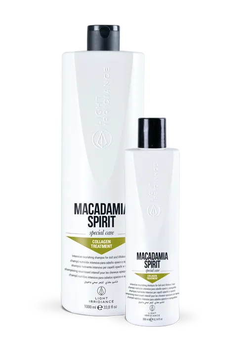 Light Irridiance Special Care Shampoo Macadamia Collagen Nutritivo