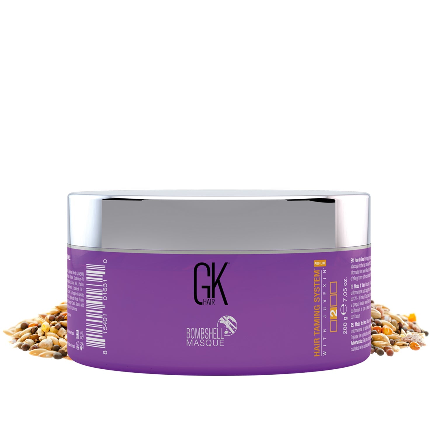GK Hair Bombshell Red Red Bombshell Masque rossi 200 g