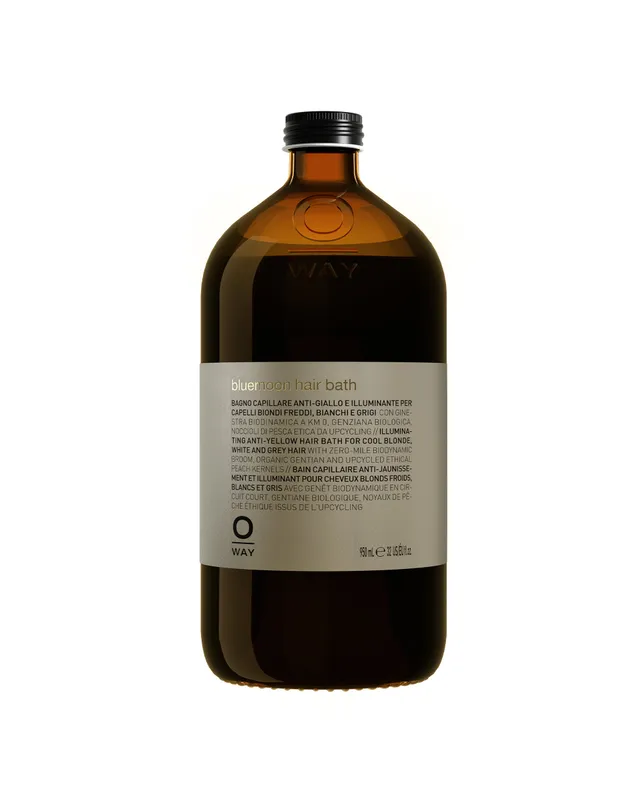 O-Way Bluemoon Hair Bath 950ml shampoo biondo freddo