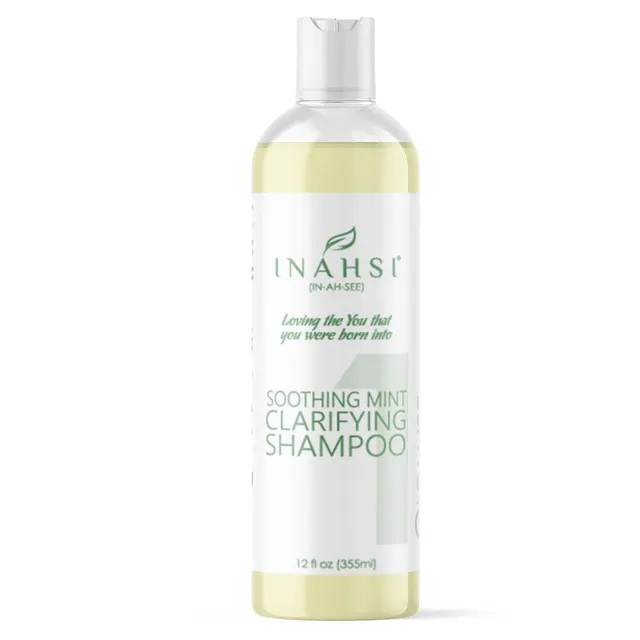 Inahsi Soothing Mint shampoo chiarificante 2oz menta