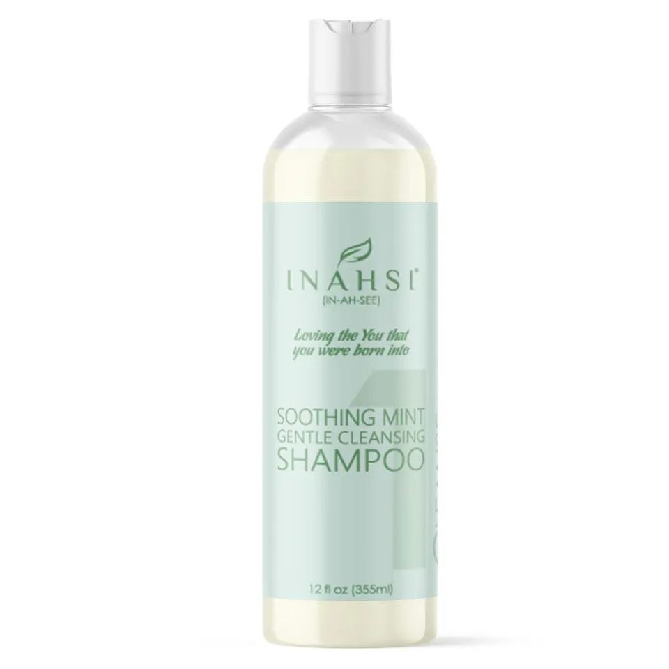 Inahsi Soothing Mint Shampoo Delicato Menta 12oz Idratazione