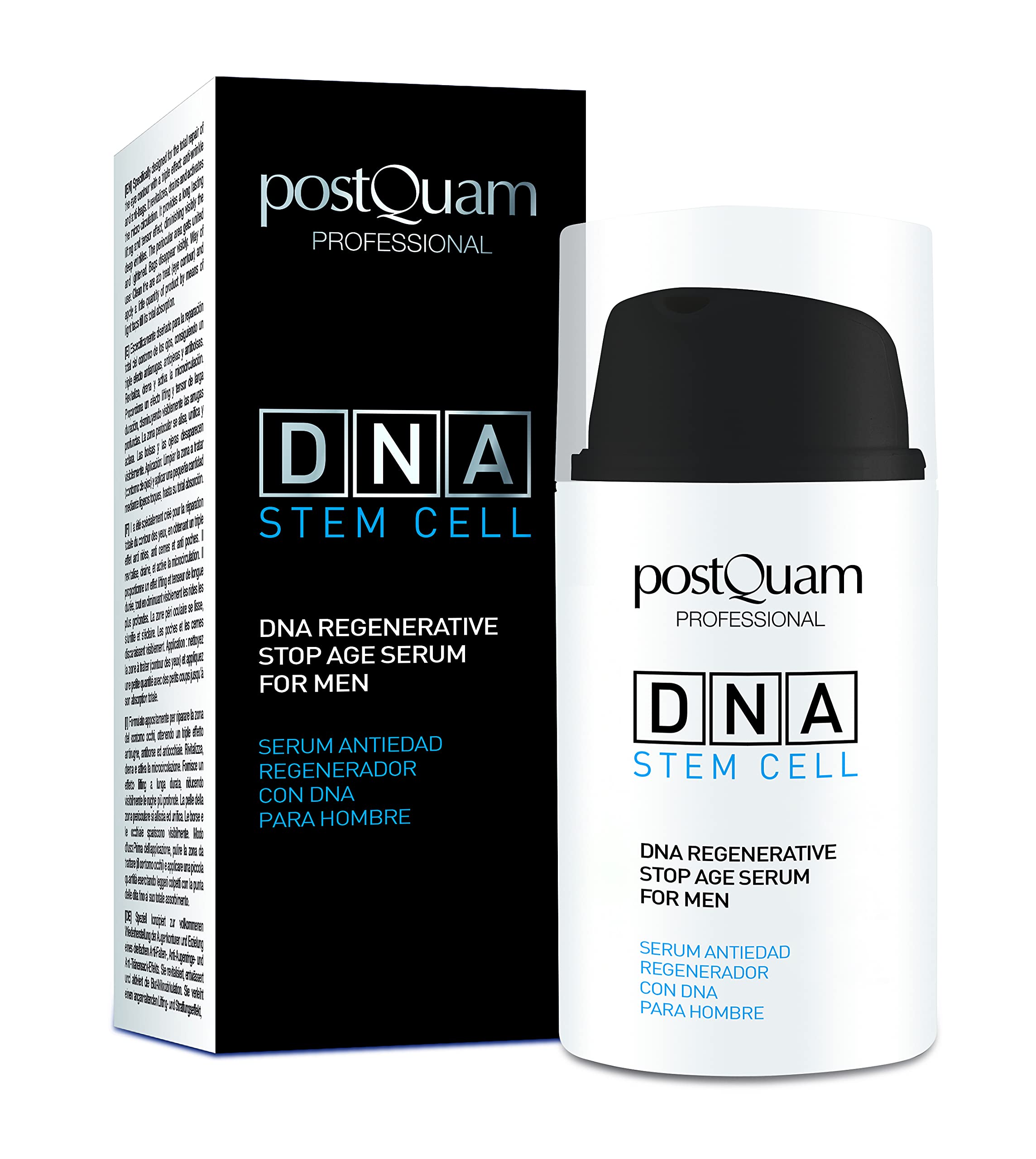 Postquam DNA Men Stop Age siero viso uomo 30 ml levigante