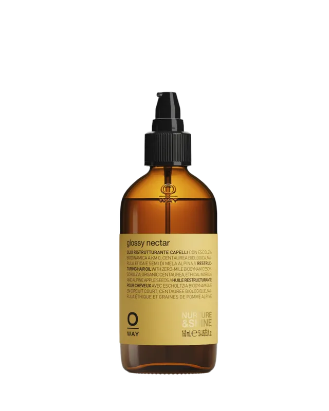 O-Way Hair Care Glossy Nectar Olio Capelli Ristrutturante