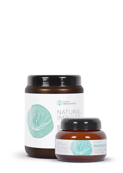 Light Irridiance Natural Impulse Maschera Aloe Vera capelli colorati
