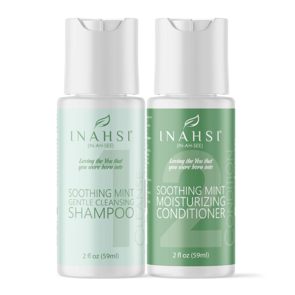 Inahsi Bundles Gentle Cleansing Shampoo set shampoo balsamo 2oz