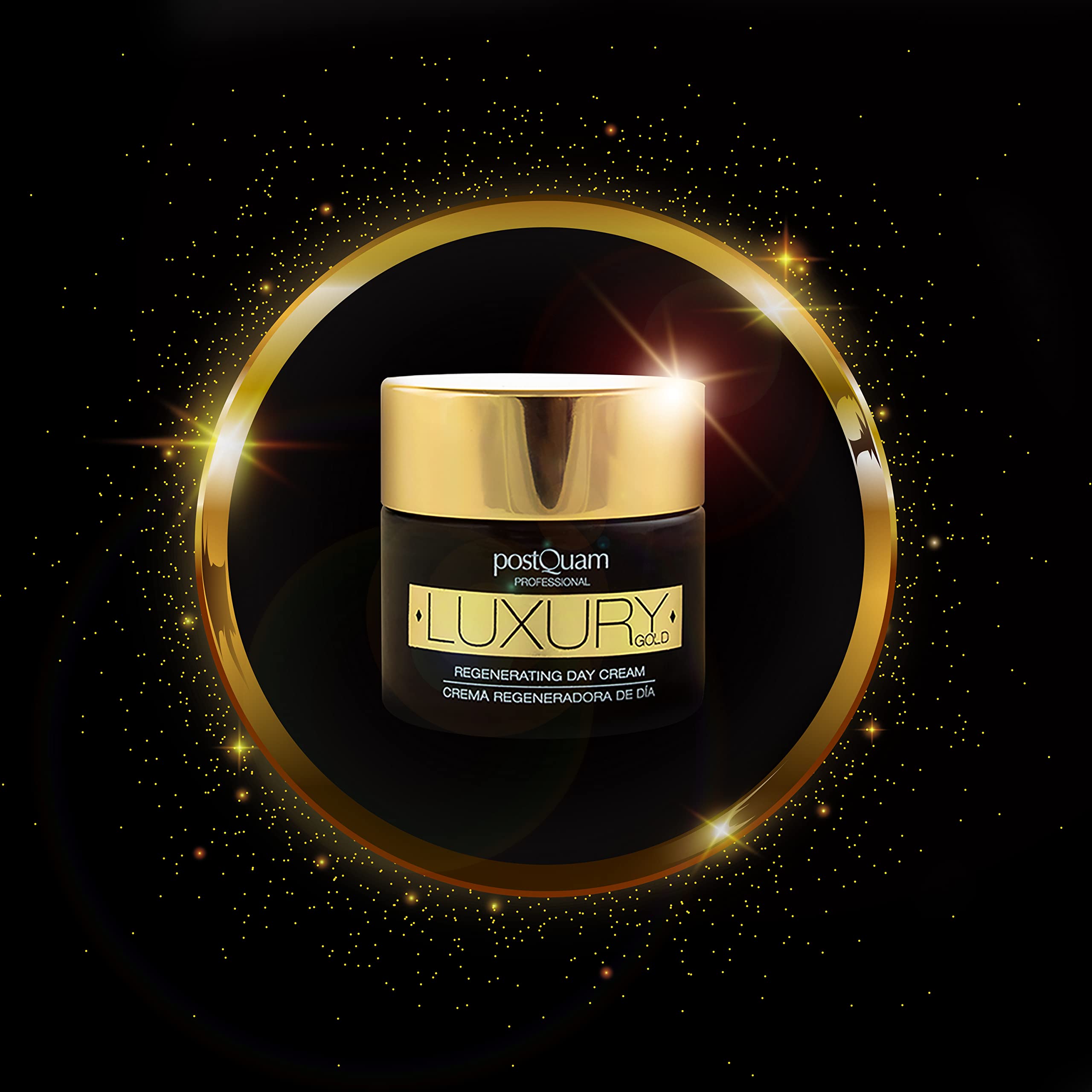 Postquam Luxury Gold Regenerating Day Cream crema viso 50 ml oro