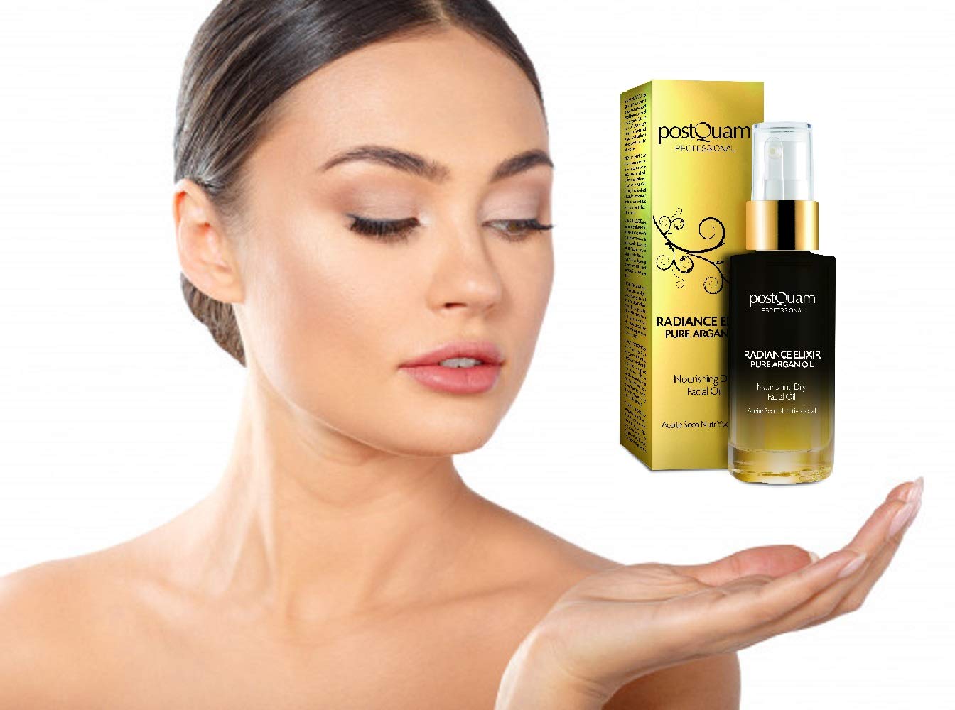 Postquam Faciale olio viso argan 30 ml nutriente