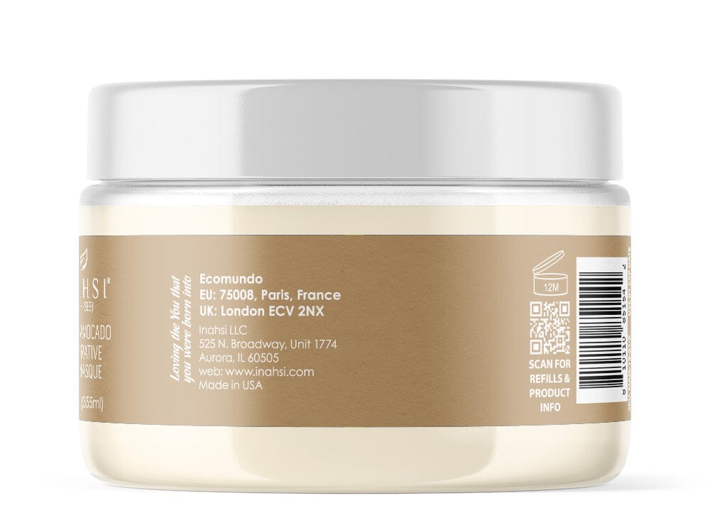Inahsi Mango Avocado Maschera Riparatrice Capelli 2oz