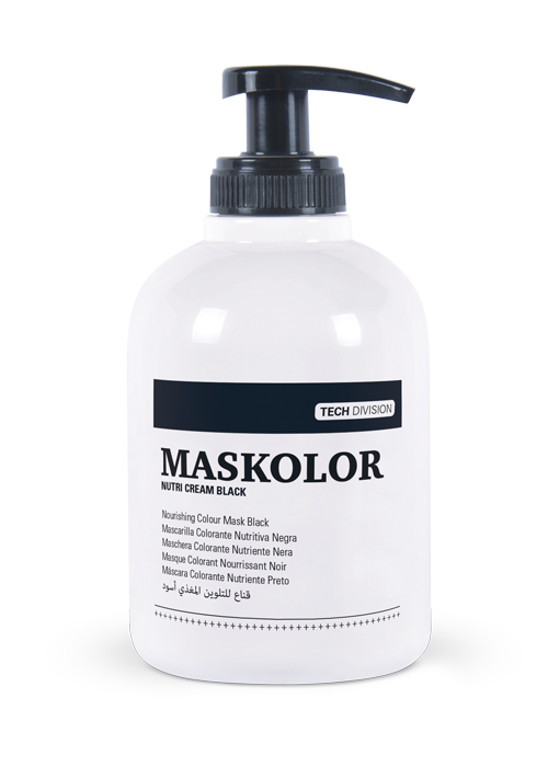 Light Irridiance Tech Maskolor Nero maschera colorante nutriente