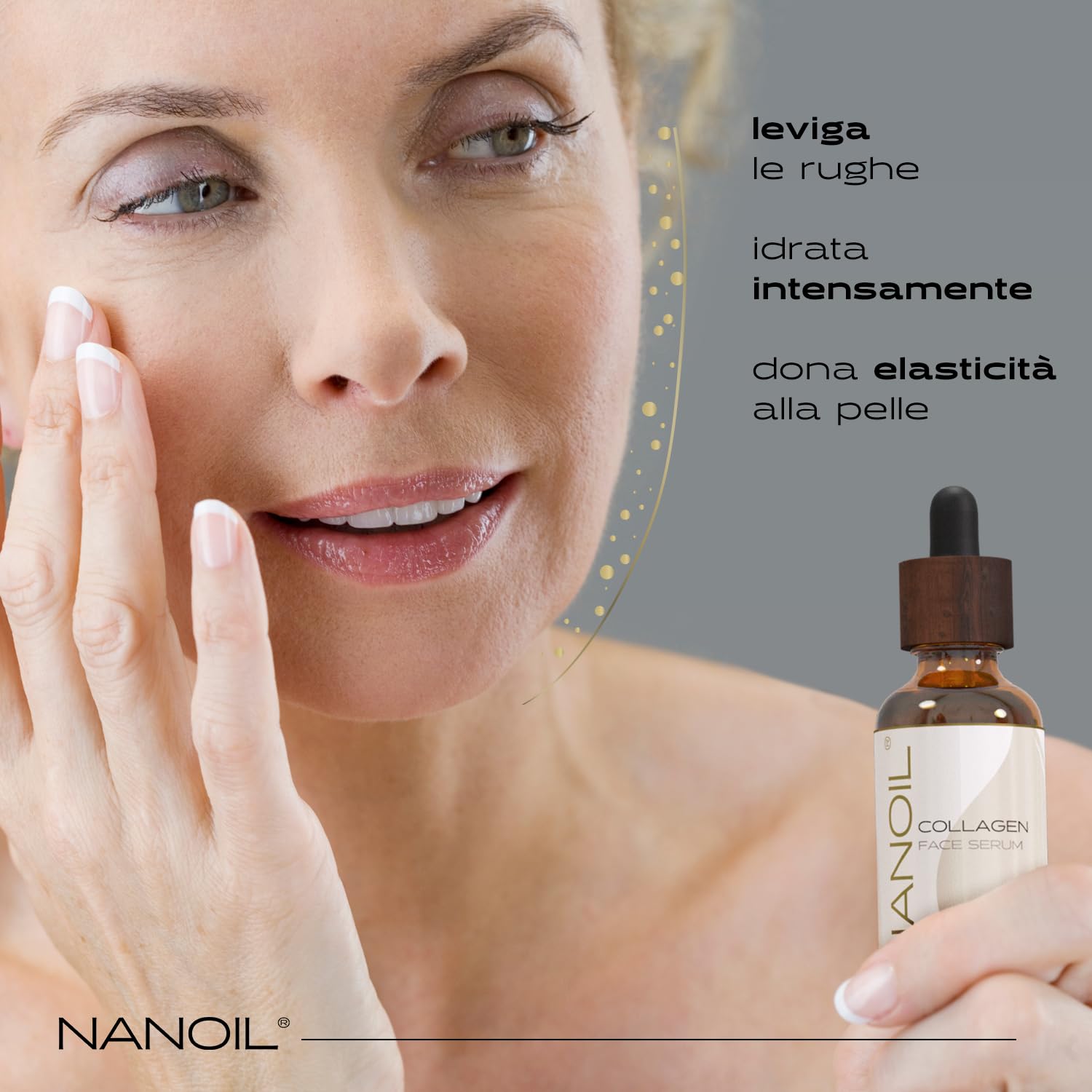 Nanoil Collagen siero viso collagene 50 ml rimpolpante