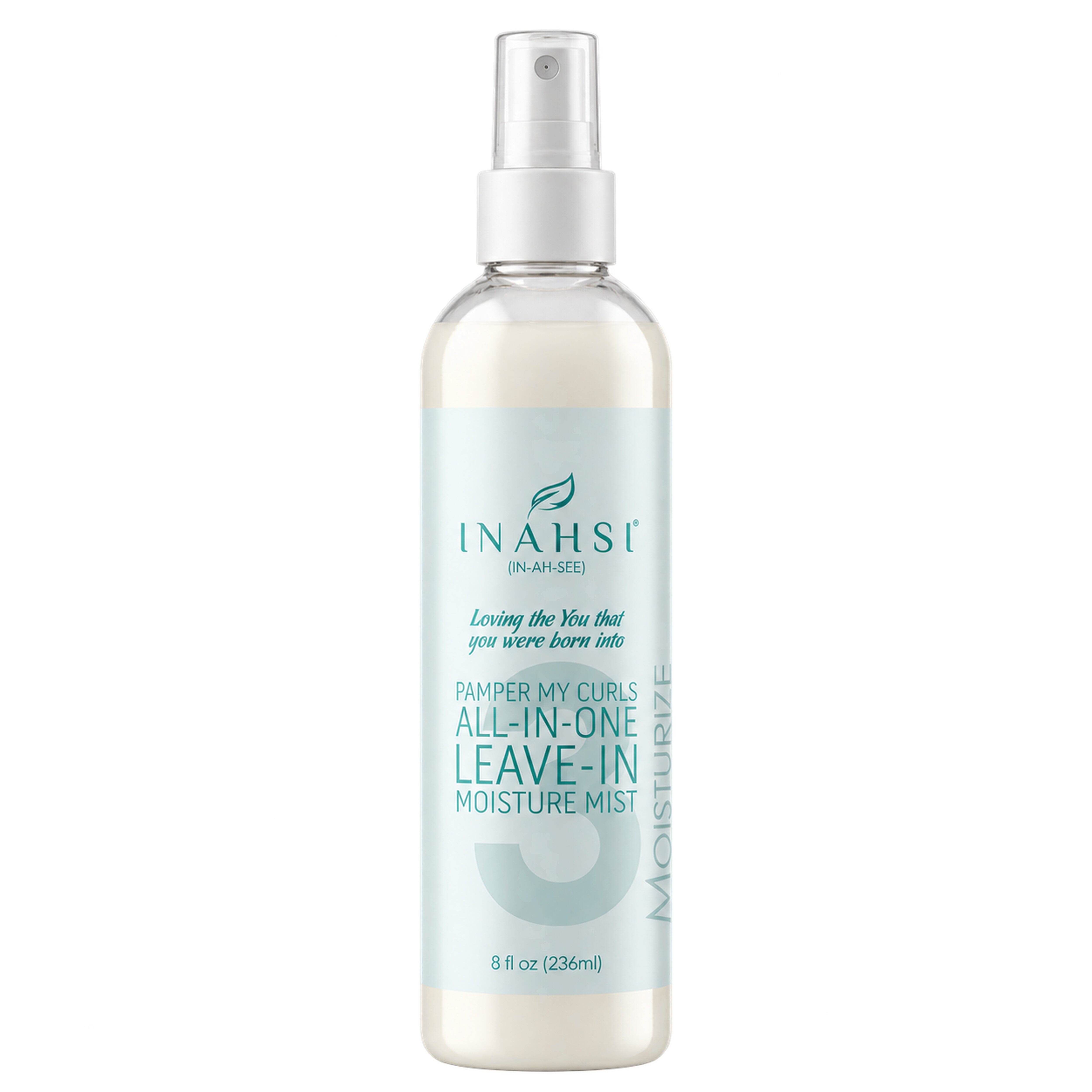 Inahsi Pamper My Curls Mist Spray Leave-In Capelli 8oz