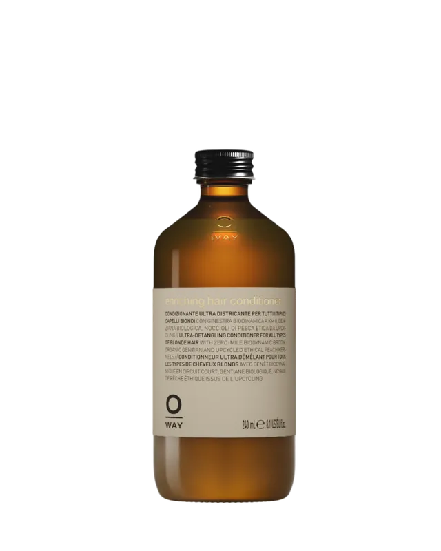 O-Way Hair Care enriching hair conditioner balsamo capelli biondi