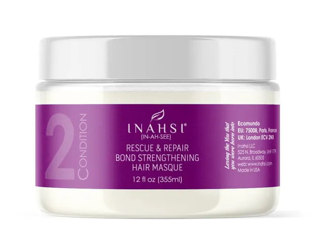 Inahsi Rescue & Repair Bond Strengthening maschera capelli 12oz ceramidi