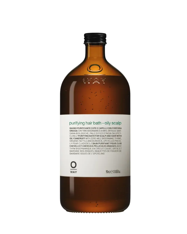 O-Way Purifying Hair Bath shampoo forfora grassa