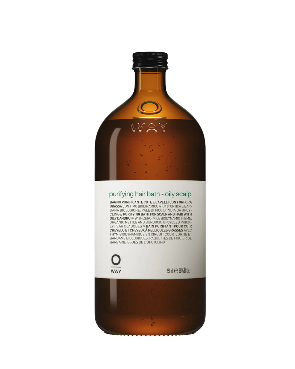 O-Way Purifying Hair Bath shampoo forfora grassa