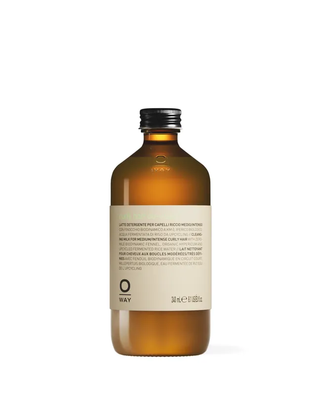 O-Way Hair Care curly co-wash Latte Detergente Capelli Ricci