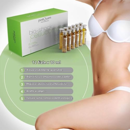 Postquam Sculpt Fiale Anticellulite Corpo Rassodanti 12x10 ml