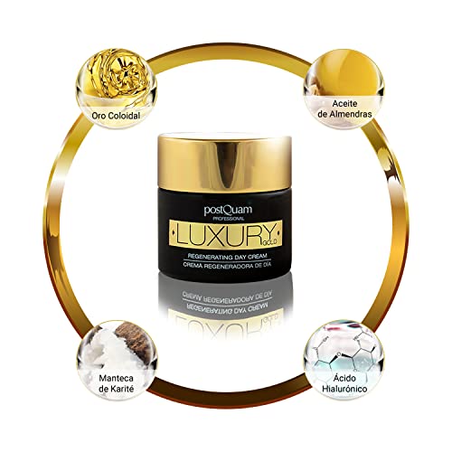 Postquam Luxury Gold Regenerating Day Cream crema viso 50 ml oro