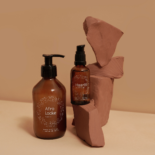 Afrolocke Curl Glow Set Leave-In + Olio Capelli Ricci 3 Pezzi