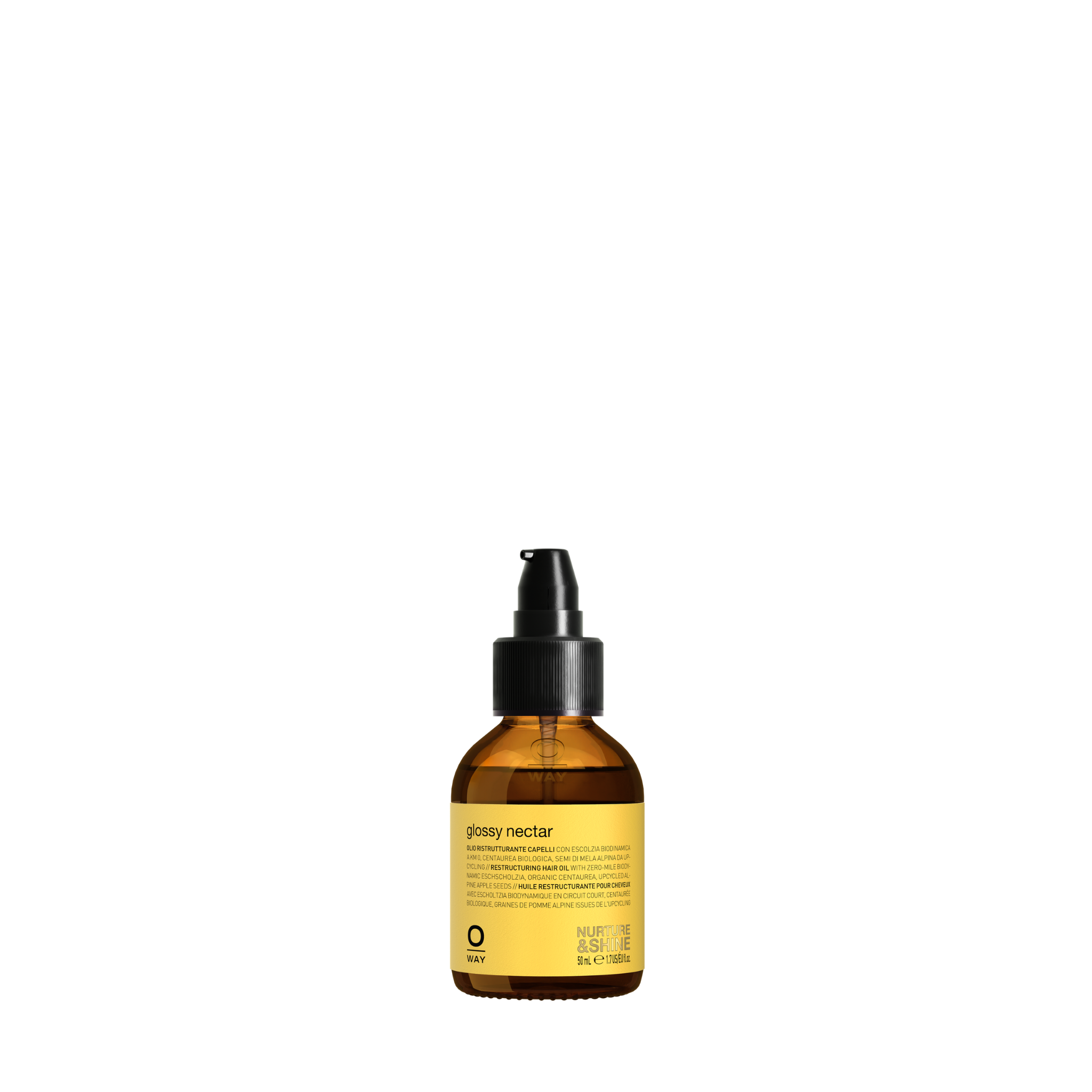 O-Way Hair Care Glossy Nectar olio capelli ristrutturante