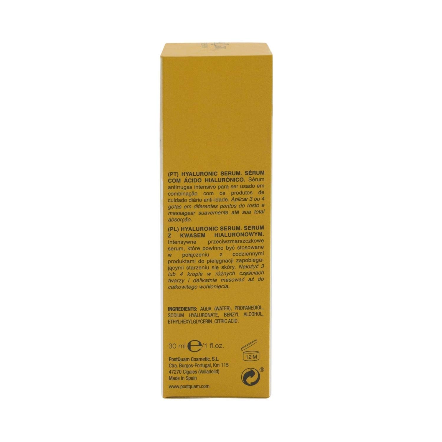 Postquam Mediage Hyaluronic Serum siero viso 30 ml ialuronico