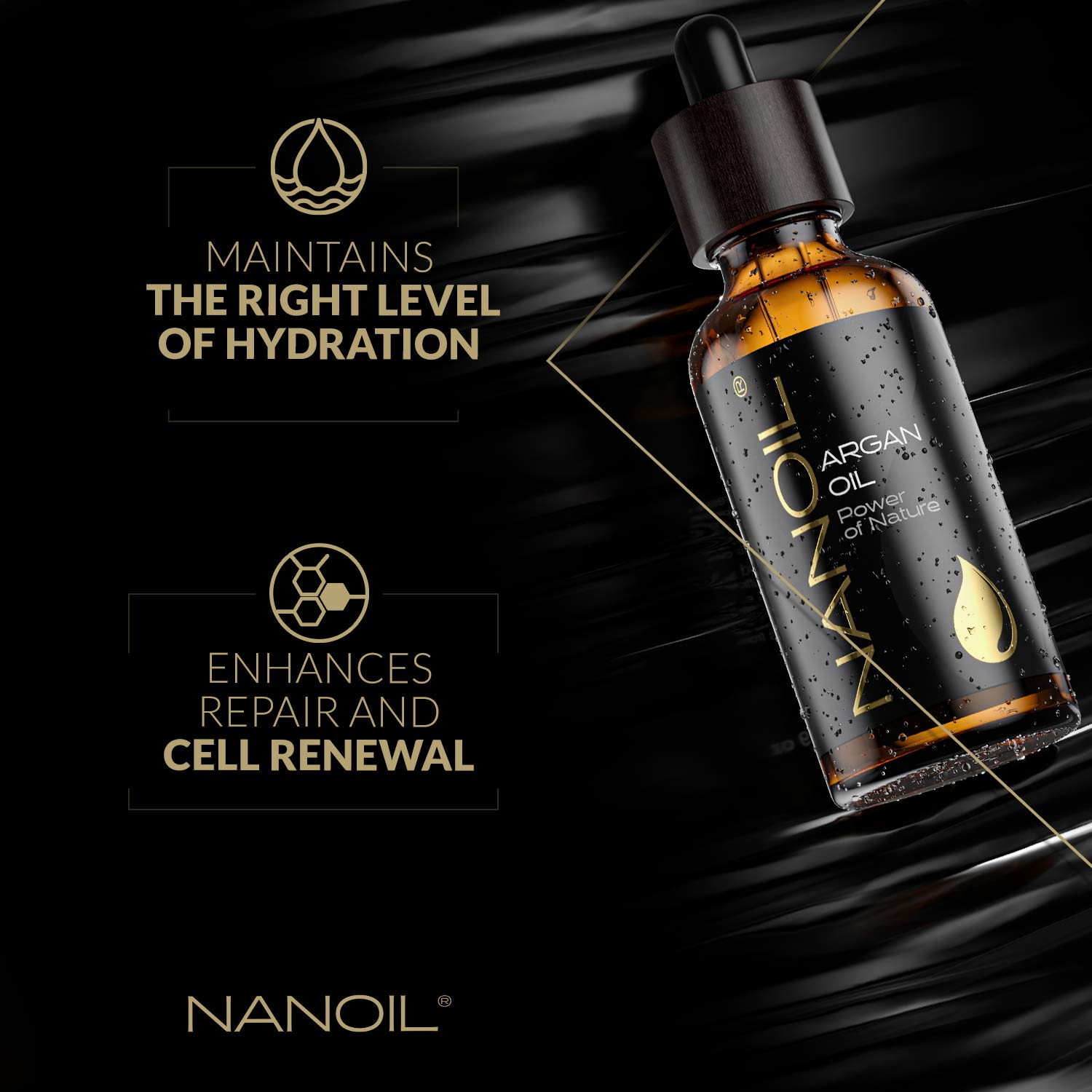 Nanoil Olii Olio Argan Viso Corpo Capelli 50 ml