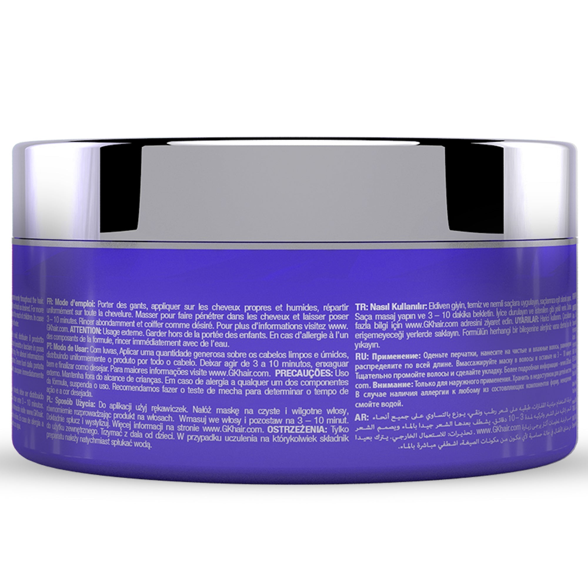 GK Hair Bombshell Lavender Bombshell Masque capelli viola 200 g
