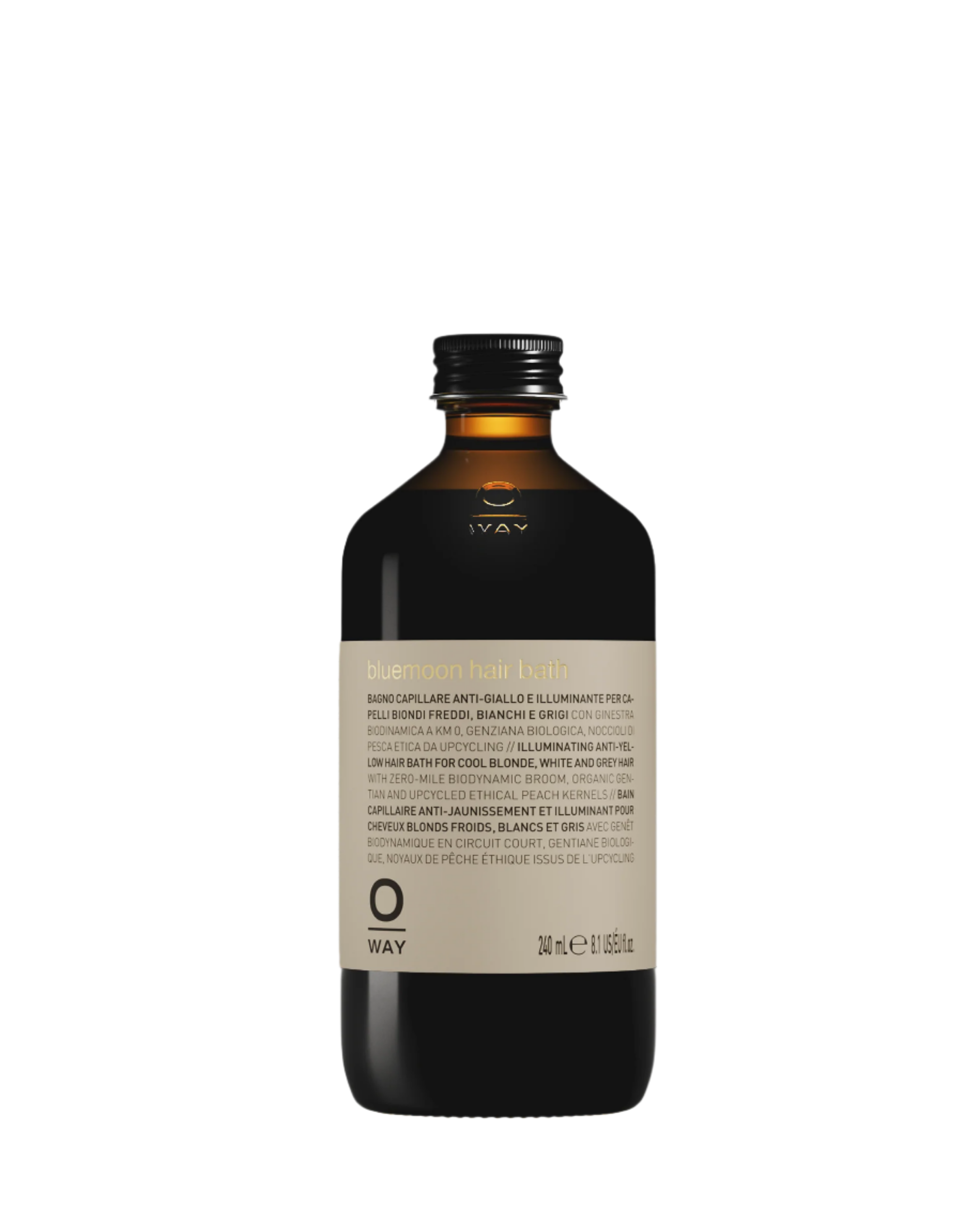 O-Way Bluemoon Hair Bath Shampoo Capelli Biondi Freddi