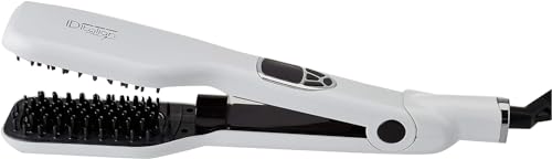 Italian Design Steam Blush Pro 2.0 Spazzola a Vapore 80W Bianca