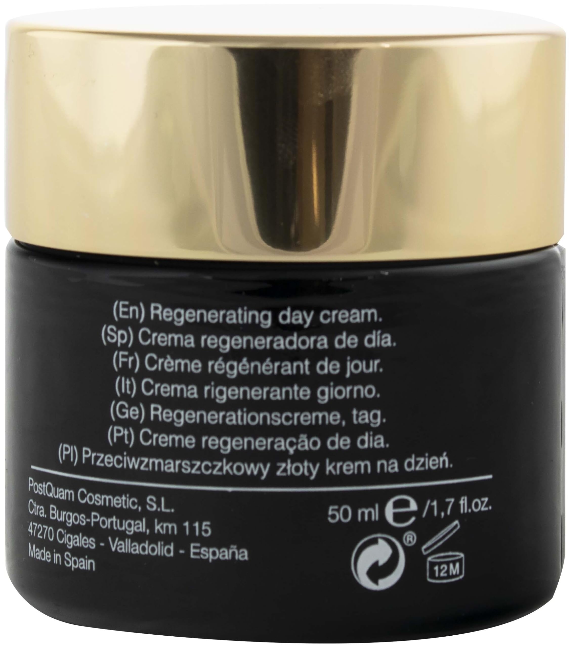 Postquam Luxury Gold crema viso giorno 50 ml acido ialuronico