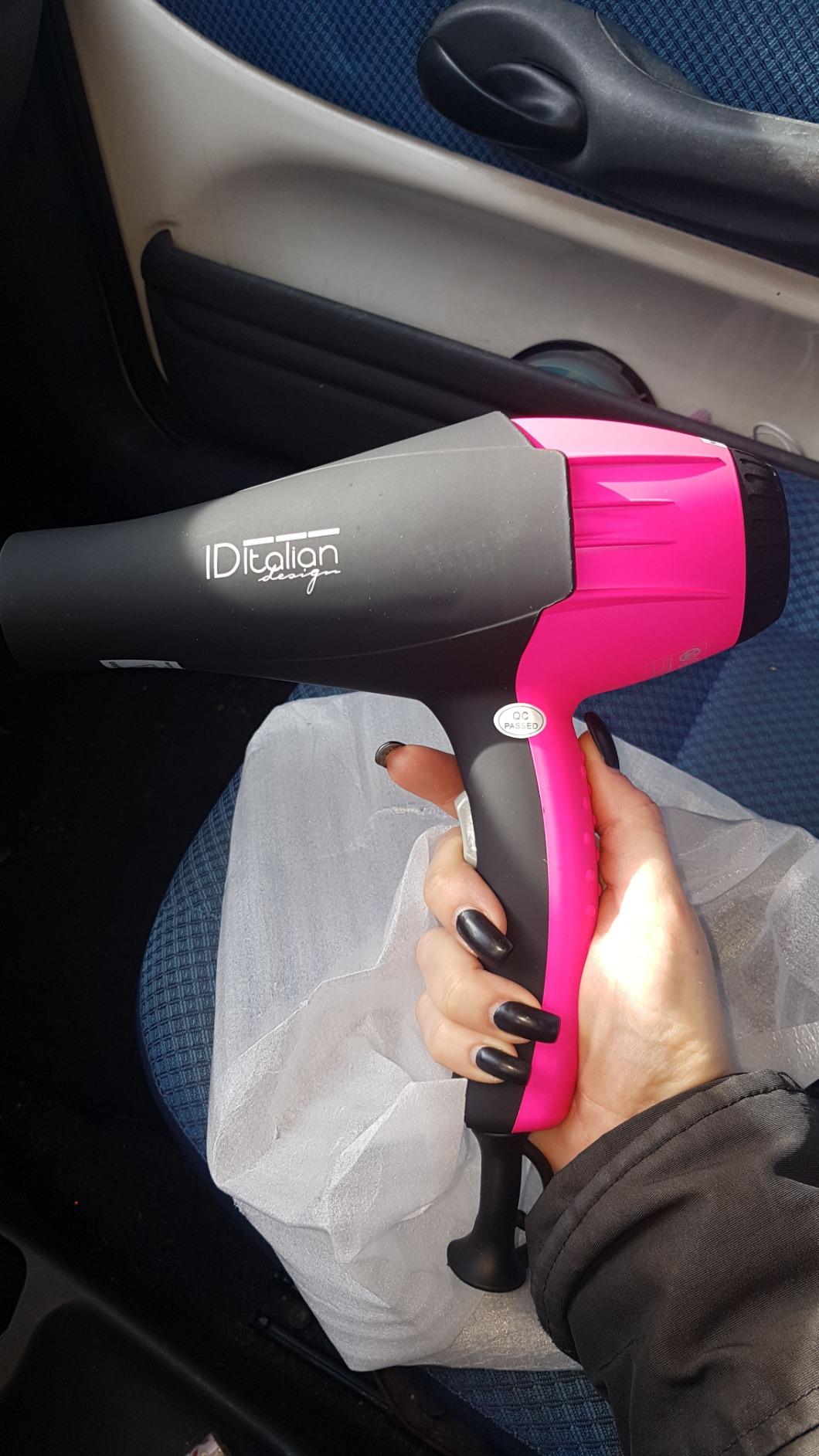Airlissimo 2300 Asciugacapelli Professionale Rosa Glamour