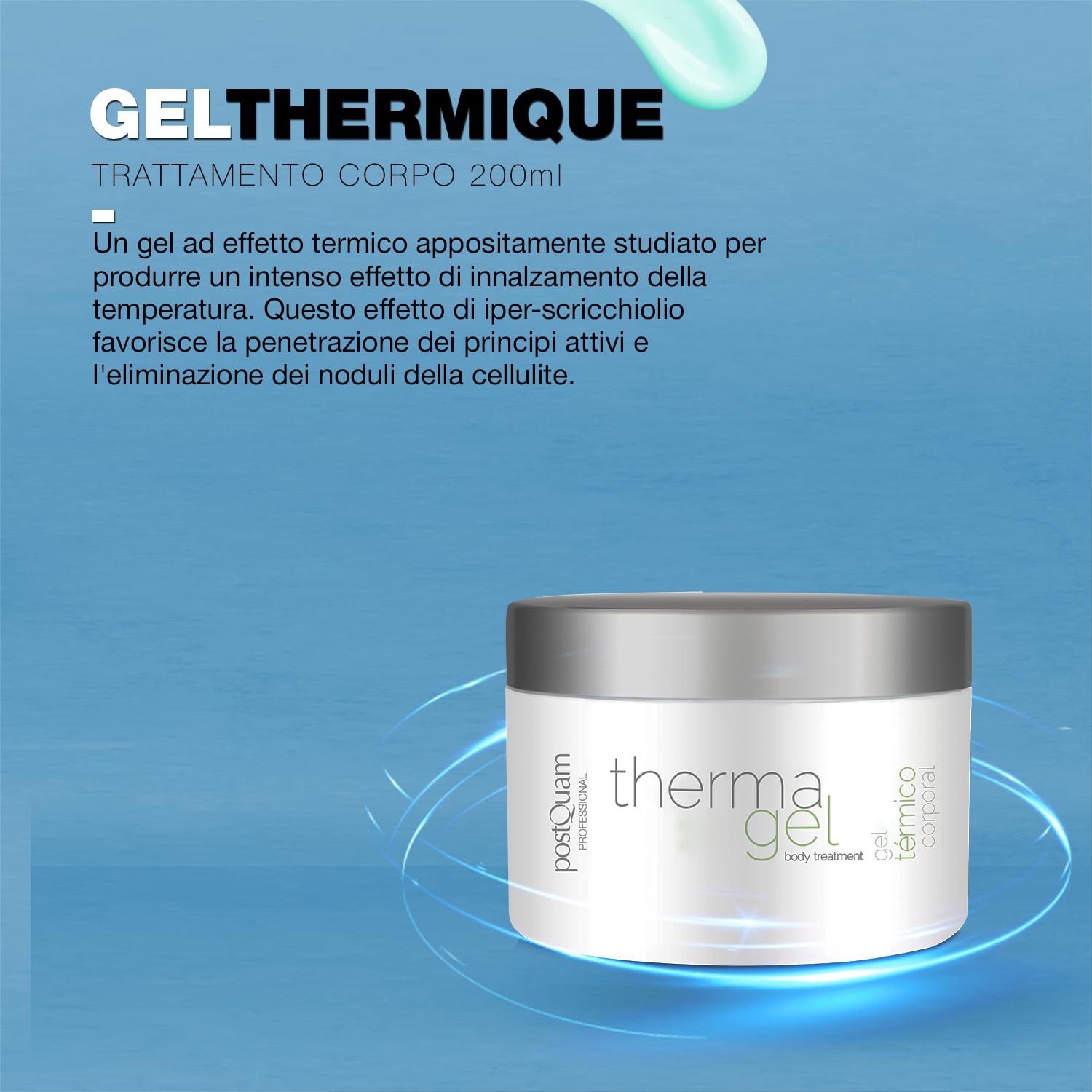 Postquam Sculpt Gel Corpo Termico Anticellulite 1000 ml