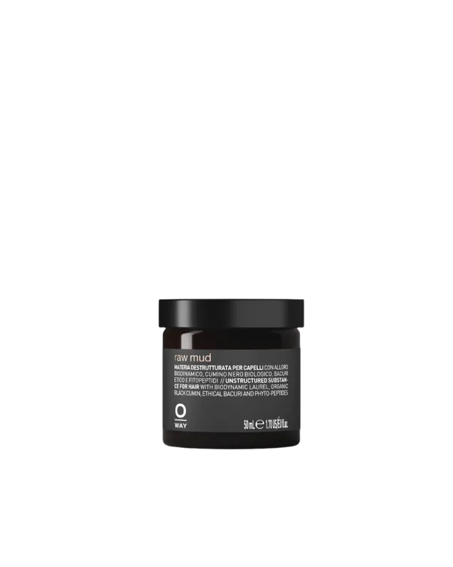 O-Way Body Care Raw Mud pasta capelli modellante