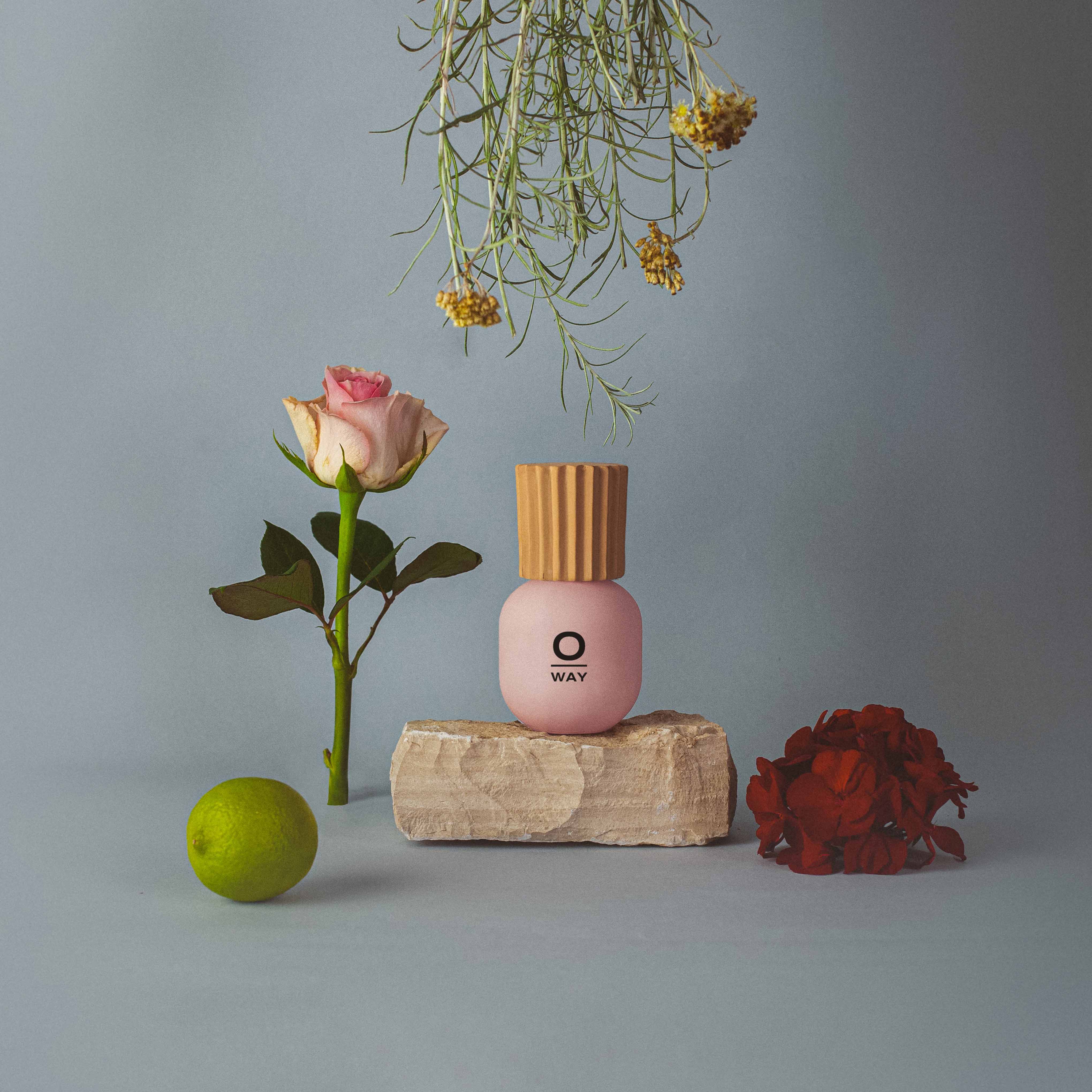 O-Way Fragrances Velvet Blossom profumo floreale Round cap