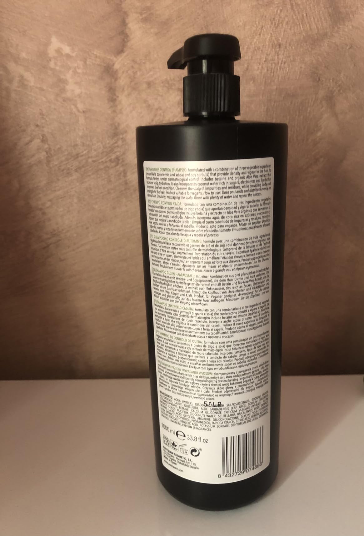 Postquam Organicals Shampoo Anticaduta 1000 ml senza solfati